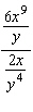 Simplify the complex fraction.   A)    B)    C)    D)    E)   