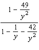 Simplify the complex fraction.   A)    B)    C)    D)    E)   
