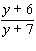 Simplify the complex fraction.   A)    B)    C)    D)    E)   