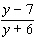 Simplify the complex fraction.   A)    B)    C)    D)    E)   