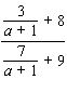 Simplify the complex fraction.   A)    B)    C)    D)    E)   