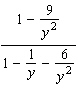 Simplify the complex fraction.  