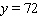 Suppose y varies directly as the square of x . If   when   , find y when x is 1. A)  24 B)  4 C)  12 D)  2 E)  6