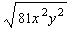 Assume all variables are positive, and find the root.  