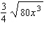 Simplify the radical expression as much as possible. Assume the variable represents a positive number.   A)    B)    C)    D)    E)   
