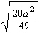 Simplify the radical expression as much as possible. Assume all variables represent positive numbers.   A)    B)    C)    D)    E)   