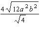 Simplify the radical expression as much as possible. Assume all variables represent positive numbers.   A)    B)    C)    D)    E)   