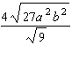 Simplify the radical expression as much as possible. Assume all variables represent positive numbers.  
