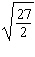 Put the radical expression into simplified form.   A)    B)    C)    D)    E)   