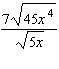Put the radical expression into simplified form. Assume the variable represents a positive number.  