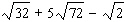 Simplify each term, if necessary, and then use the distributive property to combine terms, if possible.   A)    B)    C)    D)    E)   