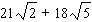 Simplify each term, if necessary, and then use the distributive property to combine terms, if possible.   A)    B)    C)    D)    E)   
