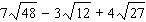 Simplify each term, if necessary, and then use the distributive property to combine terms, if possible.  