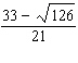 Simplify the expression.  