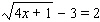 Solve the equation by applying the squaring property of equality. Be sure to check all solutions in the original equation.   A)    B)    C)    D)    E)   
