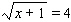 Solve the equation by applying the squaring property of equality. Be sure to check all solutions in the original equation.  