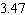 The displacement, in cubic inches, of a car engine is given by the formula:   where   is the stroke and   is the bore, as shown here, and   is the number of cylinders.   Calculate the bore for the car with six cylinders,   inches of stroke, and   cubic inches of displacement. Use   to approximate   A)    B)    C)    D)    E)   