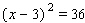 Solve the equation.     __________