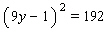 Solve the equation.  