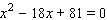 Solve the equation by using the quadratic formula.   A)    B)    C)    D)    E)   