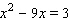 Solve the equation by using the quadratic formula.   A)    B)    C)    D)    E)   