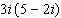 Multiply the complex numbers.   A)    B)    C)    D)    E)   