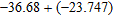 Use a calculator to subtract.   A)  -60.447 B)  -60.426 C)  -60.327 D)  -59.302 E)  -60.427