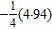 Use the associative property of multiplication to find the product.  