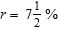 Solve A = P + Prt for A , given that P = $1100,   , and t = 11 years. A)  A = $2,057.50 B)  A = $2,007.50 C)  A = $907.50 D)  A = $2,307.50 E)  A = $1,907.50