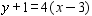 Graph a line given the point-slope form of an equation.   A)    B)    C)    D)   