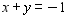 Graph a linear equation using the slope and   -intercept.   A)  -1, (0, -1)    B)  1, (0, -1)    C)  -1, (0, 1)    D)  1, (0, 1)   