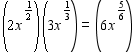 Simplify the following expression and express the final result using positive exponents only.   For example,   . A)    B)    C)    D)    E)   