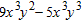 Determine the degree of the given polynomial.   A)  5 B)  0 C)  9 D)  6 E)  1
