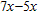 Subtract the monomials.   A)    B)  -3 C)    D)    E)   