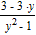 Simplify this rational expression. Assume the denominator never equals zero.   A)    B)    C)    D)    E)  Does not simplify further.