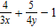 Add or subtract the rational expressions. Be sure to express your answer in simplest form.   A)    B)    C)    D)    E)   