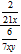 Simplify the complex fraction.   A)    B)    C)    D)    E)   