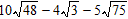 Use the distributive property to help simplify the expression.   A)    B)    C)    D)    E)   