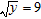 Solve the equation. Check all solutions.   A)  81 B)  41 C)  9 D)  79 E)  no solution