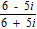 Write the expression in a + bi form.   A)    B)    C)    D)   