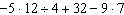 What is the number of terms in the expression   ? A)  3 B)  6 C)  1 D)  4