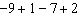Simplify the expression using the order of operations agreement.   A)    B)    C)    D)  1