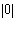Find the value of the absolute value expression   .