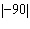 Find the value of the absolute value expression   .