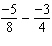 Subtract the fractions. Reduce to simplest form.   A)    B)    C)    D)   