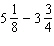 Subtract the fractions. Reduce to simplest form.   A)    B)    C)    D)   