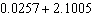 Add the decimals.   A)  2.12570 B)  2.0205 C)  2.1257 D)  2.1262