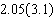Multiply the decimals.   A)  6.355 B)  7.75 C)  6.36 D)  6.05