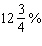 Round   to the nearest tenth of a percent. A)  12.3% B)  12.7% C)  12.8% D)  12%