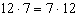 The associative property of multiplication is used in the following equation.  